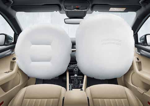 KOLENNÍ AIRBAG Tento airbag, umístěný pod sloupkem