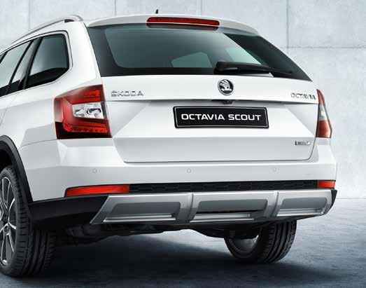 66 RYTÍŘ V DRSNÉM BRNĚNÍ Spojte nadčasovou estetiku modelu OCTAVIA s off-roadovým charakterem a dostanete vůz OCTAVIA SCOUT.
