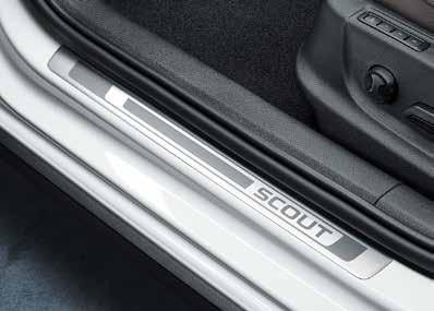 SCOUT přichází exkluzivně ve verzi kombi s pohonem 4 4. Na výběr jsou výkonné motory: benzínový 2,0 TSI / 140 kw a naftový 2,0 TDI / 110 kw nebo 135 kw.