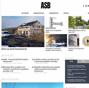 aktuálně ARCHITEKTURA STAVEBNICTVÍ byznys www.asb-portal.cz asb-portal.