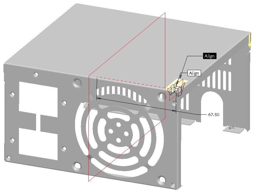 173. Spusťte příkaz Punch Form Tool. 174.