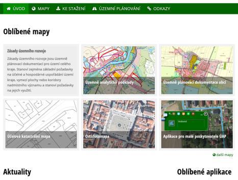 Dále portál shrnuje další důležité veřejně přístupné informace týkající se územního plánování a dalších souvisejících činností na krajské i obecní úrovni. Portál je průběžně doplňován a aktualizován.