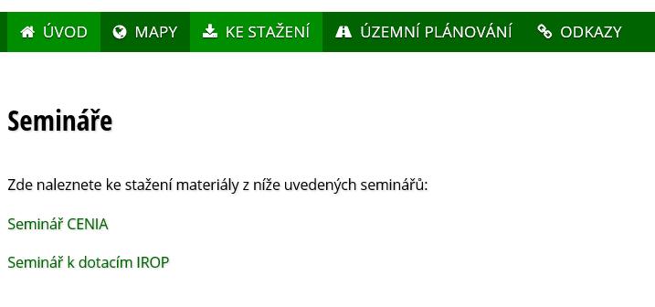 podskupina Semináře obsahuje následující informace 4.