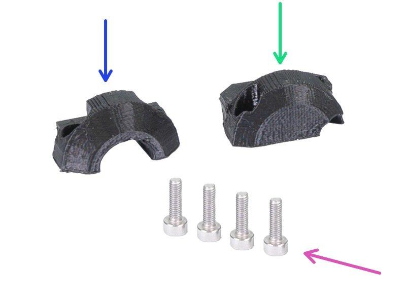 Step 22 Zapojení kabelových svazků Pro následující kroky si prosím připravte: