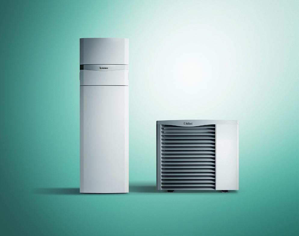 Tepelná čerpadla vzduch/voda arotherm VWL Hydraulická jednotka unitower tvoří společně s tepelnými čerpadly Vaillant arotherm ideální řešení systému vytápění vašeho domu.