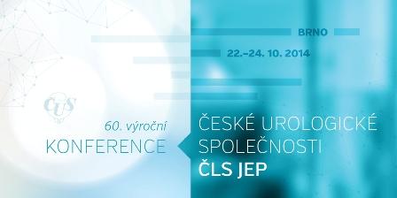 Pozvánka na 60. výroční konferenci ČUS ČLS JEP Rezervujte si již nyní termín pro účast na konferenci České urologické společnosti ČLS JEP, která se bude letos konat 22.- 24. 10.