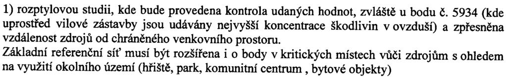 , o posuzování vlivù na životní prostøedí s tím, že dokumentace musí být dle výše