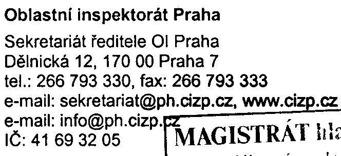 '/áclav Beroušek /3385/ berousek@ph.cizp.cz Praha, 31.7.