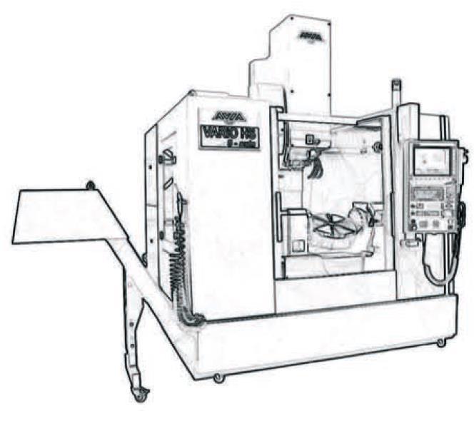 OBJEVTE ŠIROKÝ SORTIMENT PŘESNÝCH VERTIKÁLNÍCH OBRÁBĚCÍCH CENTER AVIA 5osá obráběcí centra řada VARIO & VARIO HS - kontinuální 5osé obráběcí řešení - rotační naklápěcí stůl o průměru 450 mm - nosnost