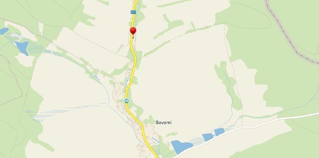 Mapa širších vztahů rodinný dům