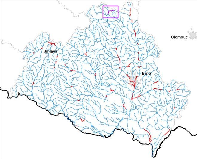 DOKUMENTACE OBLASTÍ S VÝZNAMNÝM POVODŇOVÝM RIZIKEM V OBLASTI POVODÍ MORAVY A V