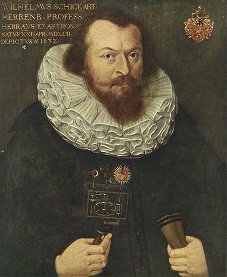 html Nejstarší malovaný Koperníkův systém je znázorněn na obraze s portrétem Wilhelma Schickarta (1592-1632) 17, namalovaným neznámým autorem v roce 1632, dnes uloženým na Univerzitě v Tübingenu.