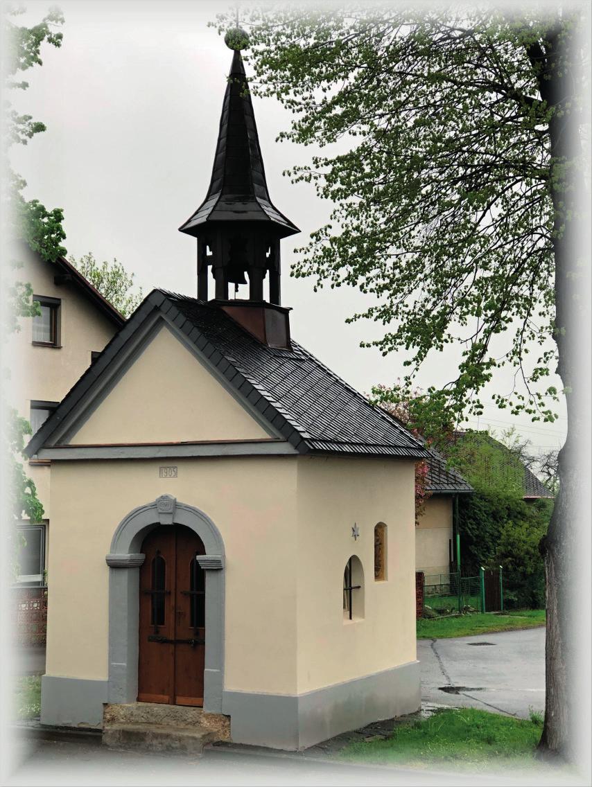 RADOSTNÁ STUDÁNKA 9 Zastupitelstvo obce Radostná pod Kozákovem Vás srdečně zve na slavnostní VYSVĚCENÍ NOVĚ OPRAVENÉ KAPLIČKY sv. Jana Nepomuckého ve Volavci které se bude konat v sobotu 18.