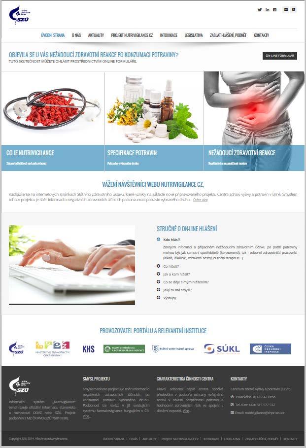 Fig. 1: Appearance of homepage
