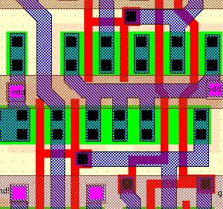 OPC simulace - Silicon Versus Layout + MRC (Mask Rule Check) Nástroje pro generování a kontrolu motivu masek - EDA Vendors SIVL porovnává