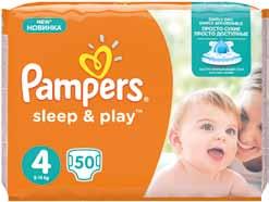 32 90 Pampers Wipes 64 ks s víčkem