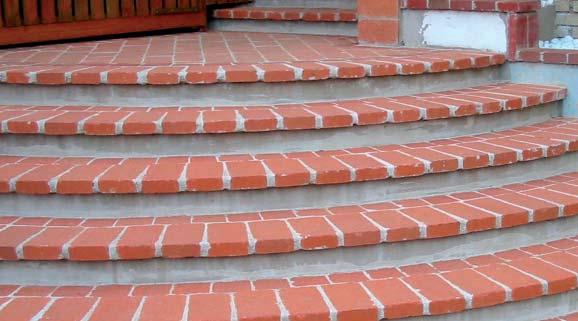 Pokládka schodů a stupňů Rozměry schodů navrhujeme podle tak zvaného schodišťového vzorce, který je založen na průměrné délce lidského kroku 630 mm.