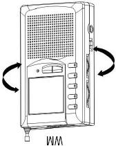 6 PROVOZ RÁDIA Rádio se zapne popř. vypne prostřednictvím zapínače/vypínače (14). Spínač v pozici ON = rádio je zapnuto, Spínač v pozici OFF = rádio je vypnuto.