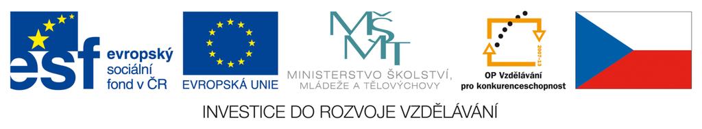 Č. j.: 27010/2009-41 ČR - Ministerstvo školství, mládeže a tělovýchovy ŘÍDÍCÍ ORGÁN OPERAČNÍHO PROGRAMU VZDĚLÁVÁNÍ PRO KONKURENCESCHOPNOST (DÁLE OP VK) vyhlašuje VÝZVU k předkládání žádostí