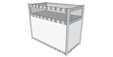 Pult plný s jednou policí Stůl, židle výška 80 cm / výška 110 cm 50 x 50 cm à 450 Kč 100 x 50 cm à 490 Kč 100 x 100 cm à 550 Kč hranatý 70 x 70 cm, výška 75 cm hranatý 70 x 120 cm, výška 75 cm kulatý