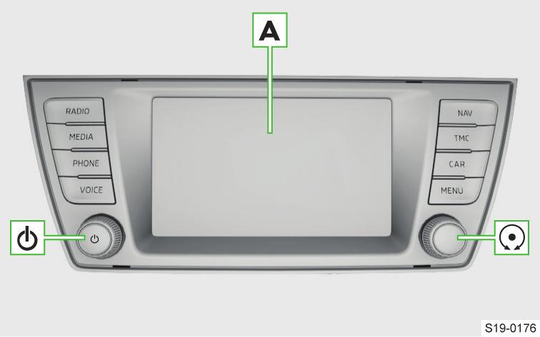 Infotainment Amundsen Přehled infotainmentu 67 místo ve voze, např. na stropní panel, vylepí nálepku. Tato nálepka nesmí být odstraněna po celou dobu vypnutých online služeb.