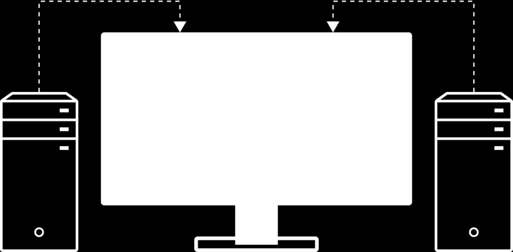 Speciální dvoubodové řízení při nastavování požadovaného jasu obrazovky zohledňuje nejvyšší a nejnižší úroveň jasu okolního světla během dne.