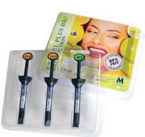 1 Ena Bond - 5 ml 195 1 HRi Flow UD3-2 g 1 Sklovina Bio Function: BF2-2,5 g 1 Dentín Bio Function: BD3-2,5 g 1 Ena Soft - 2,5 g 1 Ena Soft Flow - 1 g 1 Sealant - 2 g 2 Impregnované kefky - Shiny41 +