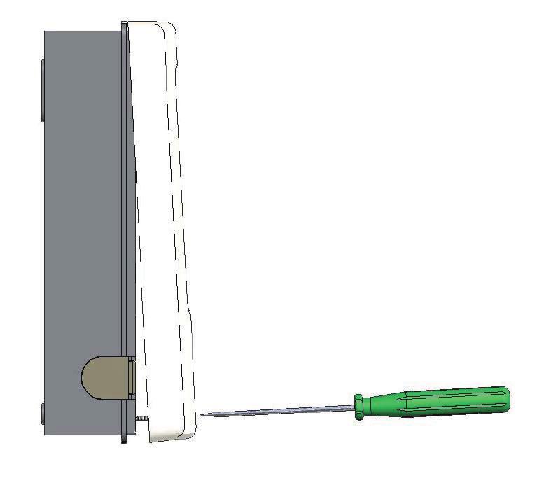 C - INSTALACE REGULÁTORU C 1 - Instalace na st nu Regulátor instalujte pouze v suchých prostorech a za podmínek okolního prost edí uvedených v kapitole A 1. Postup instalace: 1.