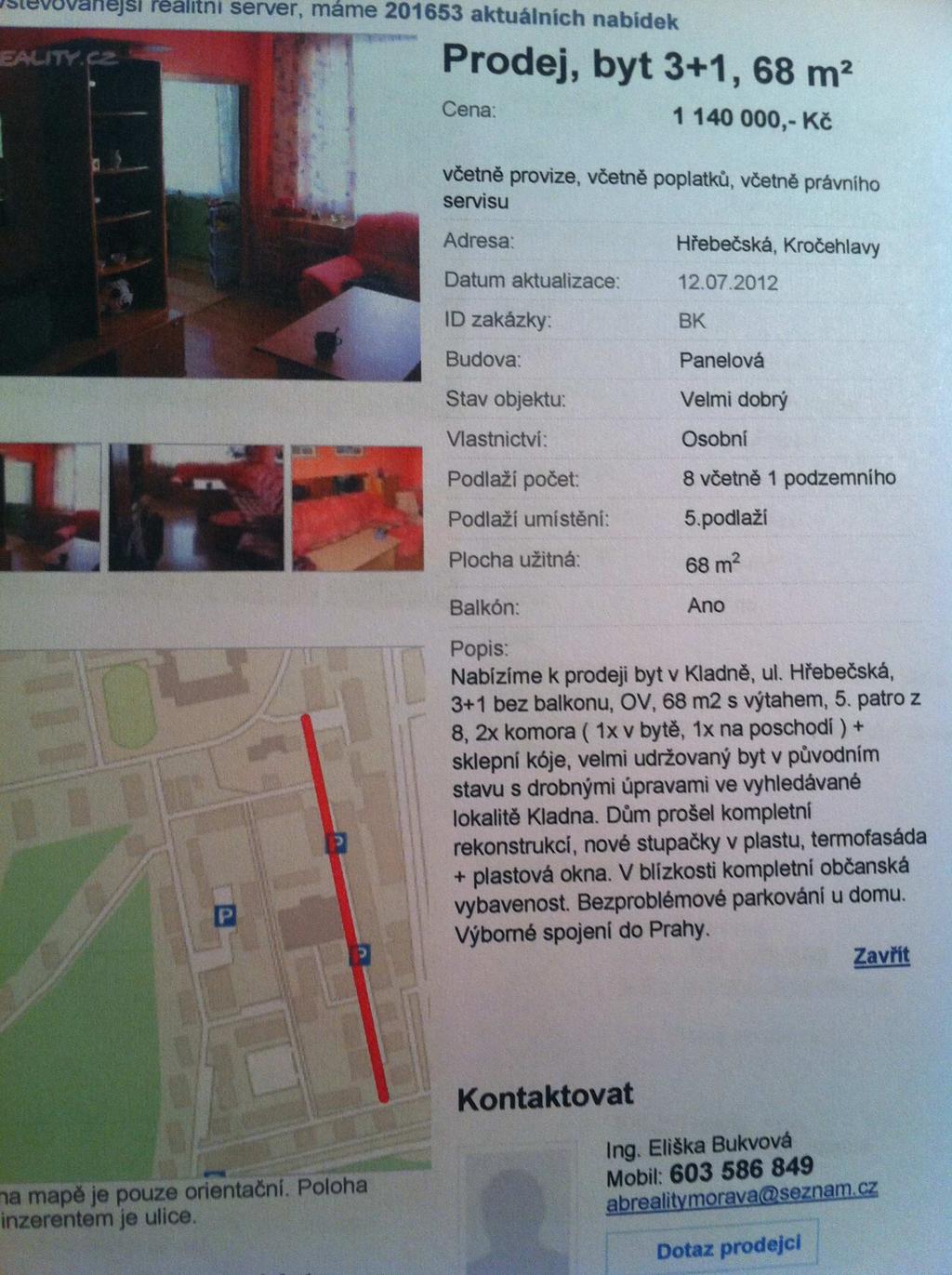 Metoda stanovení porovnávací / srovnávací hodnoty(srovnání tržních cen, tj. cen realizovaných na trhu). V Středoklukách, 28.3.