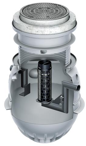 Oleopator P Oleopator P NS 3 NS 0 Produktové informace ACO Produktové výhody Zaručena strukturální stabilita nádrže na více než 50 let PE nádrž vyráběna rotačním odléváním Testováno a certifikováno