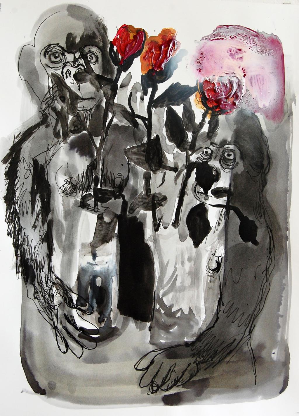 Chimpanzees and Roses,