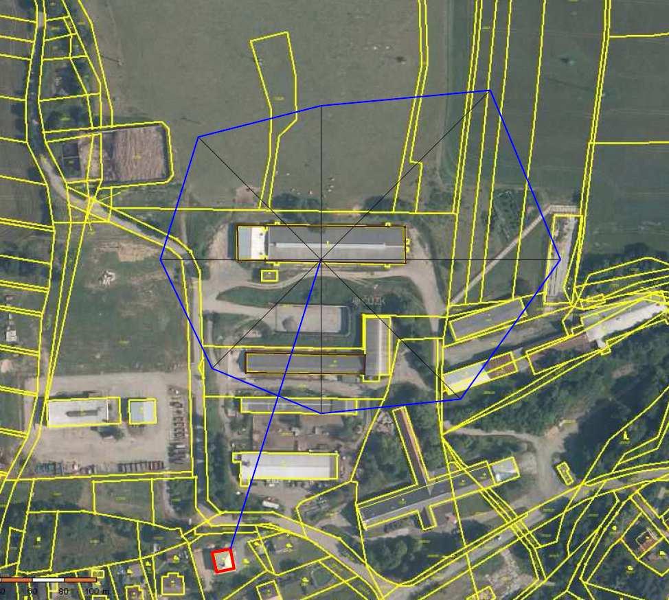 Stáj pro jalovice Petroupim Strana 39 3) Situace navrženého
