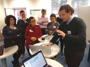 pro výzkum o uprchlících. Vedle přednášek a prezentací projektů workshop nabízel také interaktivní hands-on aktivity, během nichž si účastníci sami mohli digitální metody vyzkoušet.