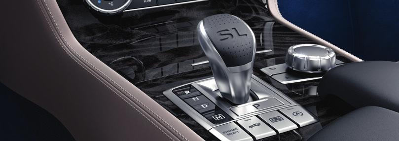 Zvolenému jízdnímu programu jsou přizpůsobeny parametry jako charakteristika motoru, převodovky, podvozku a řízení.