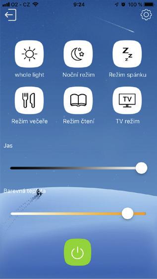 Do aplikace je možné přidat veškerá svítidla Dalen v domácnosti a mít o nich přehled na jedné obrazovce.