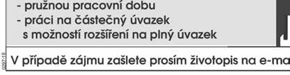 : 602 552 507, 572 671 015 K2019/354 PLOŠNÁ INZERCE inzerce@ddk.
