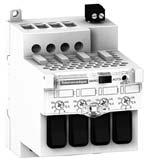Spínané napájecí zdroje Optimální ochranný modul, 1pólový (1) (3) (2) (3) ABL 8PRE24100 r ABL 8PRP24100 r p Hmotnost Hmotnost ABL 8FUS01 pppppp