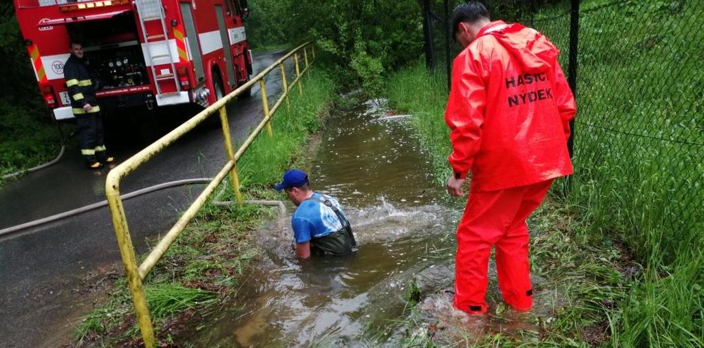 Povodeň 2019 V průběhu minulého týdne vlivem velkých srážek došlo k povodni, která sice nedosáhla takové