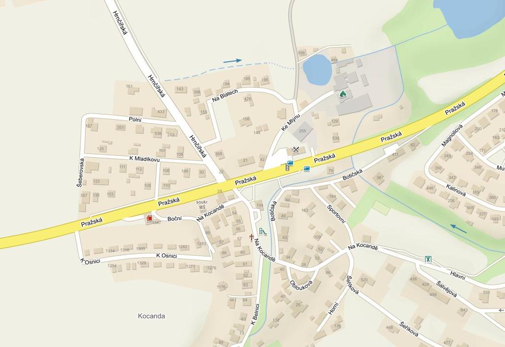 Mapa umístění