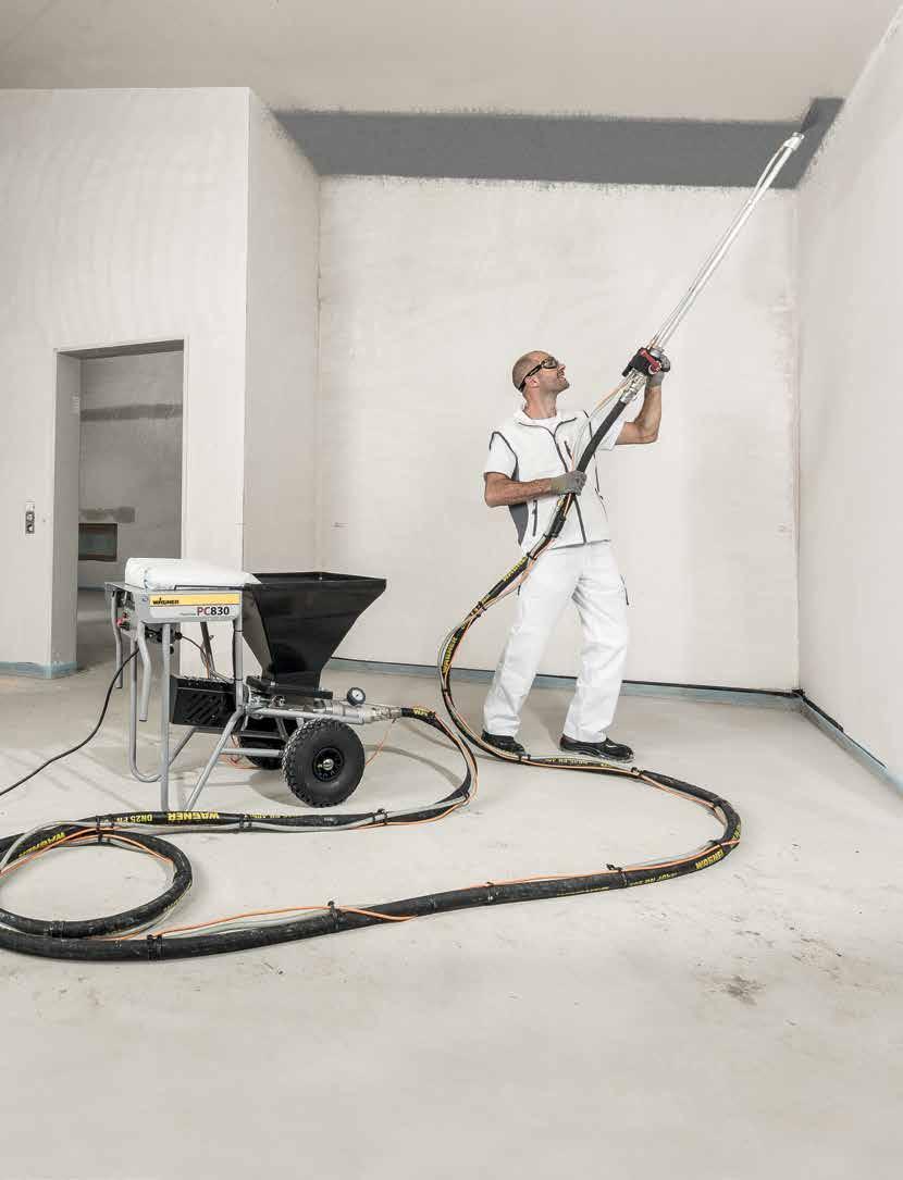 Omítky & těžké materiály Omítky & těžké materiály Strojní aplikace omítek a dalších