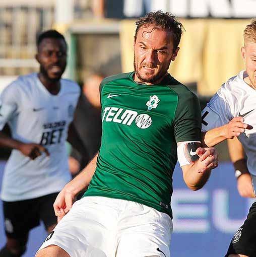 32 FORTUNA:LIGA GÓLOVÁ JÍZDA Stříbrný dostih pro Jablonec SOUTĚŽ AKTIVITY GÓLU (gól - 2 body, asistence - 1,5 bodu) 58,5 Nikolaj Komličenko (Ml.