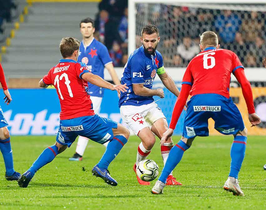 34 FORTUNA:LIGA FORTUNA:LIGA 35 Program premiérové nadstavby V šestičlenné skupině o titul se představí Slavia, Plzeň, Sparta, Jablonec, Ostrava a Liberec.