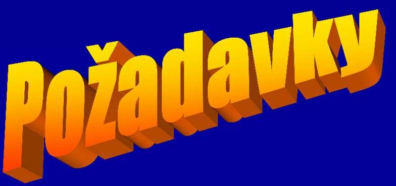 Co se sleduje?