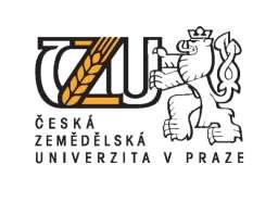 FAKULTA ŽIVOTNÍHO PROSTŘEDÍ ČESKÉ ZEMĚDĚLSKÉ UNIVERZITY V PRAZE DISCIPLINÁRNÍ