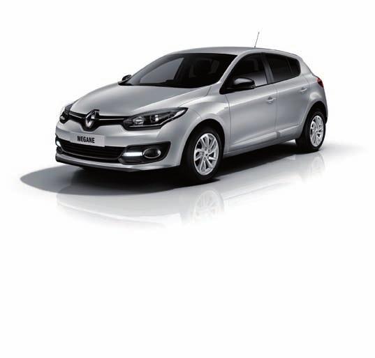 RENAULT MÉGANE LIMITED Prvky výbavy LIMITED: Dvouzonová automatická klimatizace se 3 režimy nastavení Dešťový a