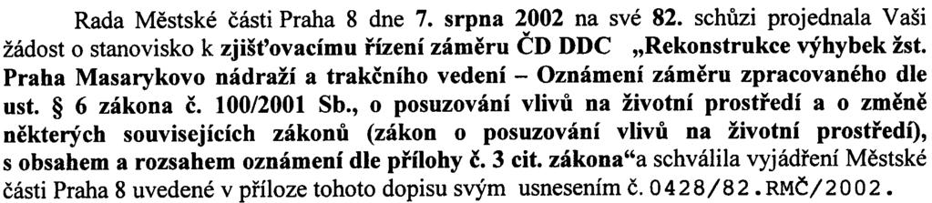znaèka: Vyøizuje / telefon: Jarmila Franková/22 805 750 V Praze dne: 8.