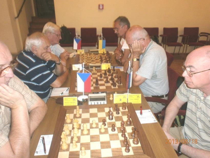 Mezinárodní rychnovský šachový festival a Mistrovství ČR seniorů nad 60 let Rychnov nad Kněžnou 17. - 25. srpna 2013 7.