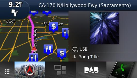 Widget Widget Widget 1 Stiskněte tlačítko [HOME]. 2 Widget můžete změnit přejetím doleva či doprava po obrazovce.