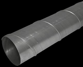 .. 0,7 mm (od 250 mm je SPIRO potrubí upraveno prolisem) MONTÁŽ Spojování se provádí pomocí vsuvky Při spojování s tvarovkami doporučujeme použít gumové těsnění, které zajistí dokonalé utěsnění Spoj