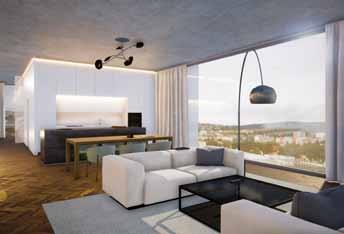 Park Tower Park Tower nabídne bydlení pro mladé, rodinné byty i luxusní vzdušné rezidence Bydlení s nádechem Ameriky v srdci Zlína Za pohodlím, komfortem, volností a nekonečnými možnostmi nemusíte až